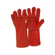 Rukavice CXS PATON RED, svářecí, červené, vel. 10