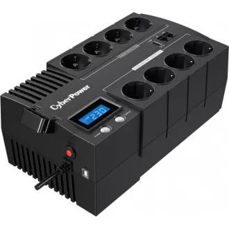 CyberPower BRICs Series II SOHO LCD UPS 700VA/420W, české zásuvky CyberPower BRICs Series II SOHO LCD UPS 700VA/420W, české zásuvky