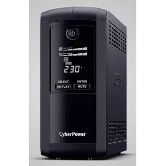 CyberPower Value PRO SERIE GreenPower UPS 1000VA/550W, IEC zásuvky CyberPower Value PRO SERIE GreenPower UPS 1000VA/550W, IEC zásuvky