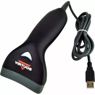 Virtuos CCD čtečka HT-10, USB (klávesnice/RS232 emulace), černá Virtuos CCD čtečka HT-10, USB (klávesnice/RS232 emulace), černá