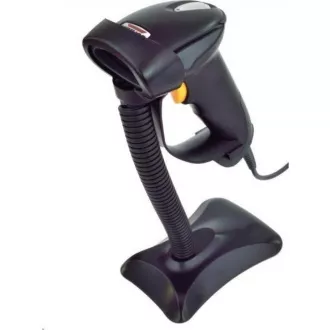 Virtuos CCD čtečka HT-310A s dlouhým dosahem, USB (klávesnice/RS232), stojánek, černá Virtuos CCD čtečka HT-310A s dlouhým dosahem, USB (klávesnice/RS232), stojánek, černá