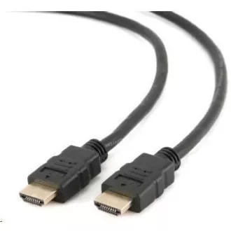 GEMBIRD Kabel HDMI - HDMI 4, 5m (v1.4, 3D, zlacené kontakty, stíněný) GEMBIRD Kabel HDMI - HDMI 4, 5m (v1.4, 3D, zlacené kontakty, stíněný)