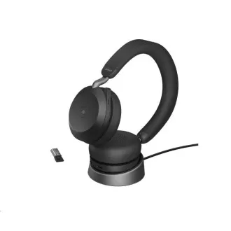 Jabra náhlavní souprava Evolve2 75 včetně stojánku, Link 380c MS, stereo, černá Jabra náhlavní souprava Evolve2 75 včetně stojánku, Link 380c MS, stereo, černá