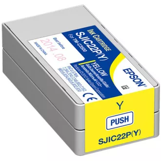 Epson cartridge, yellow Epson cartridge, yellow