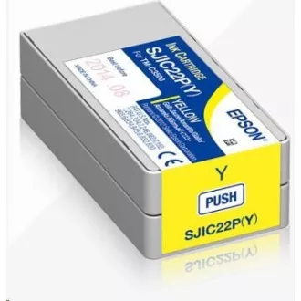 Epson cartridge, yellow Epson cartridge, yellow