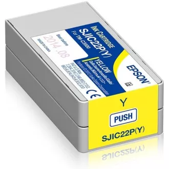 Epson cartridge, yellow Epson cartridge, yellow