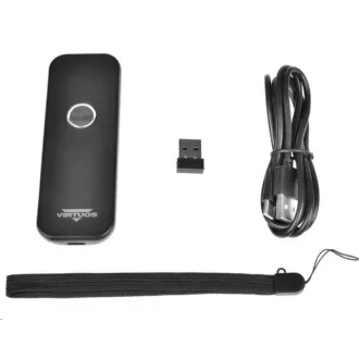 Virtuos CCD 2D čtečka Virtuos HW-856A mini, bezdrátová, kapesní, černá Virtuos CCD 2D čtečka Virtuos HW-856A mini, bezdrátová, kapesní, černá