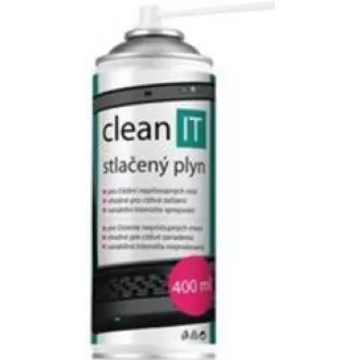 CLEAN IT Stlačený vzduch 400ml (náhrada za CL-1)