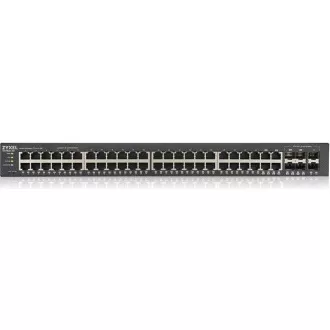 Zyxel GS1920-48v2 50-port Gigabit WebManaged Switch, 44x gigabit RJ45, 4x gigabit RJ45/SFP, 2x SFP