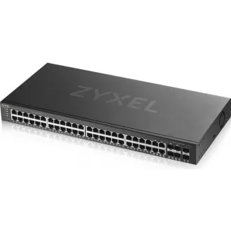 Zyxel GS1920-48v2 50-port Gigabit WebManaged Switch, 44x gigabit RJ45, 4x gigabit RJ45/SFP, 2x SFP