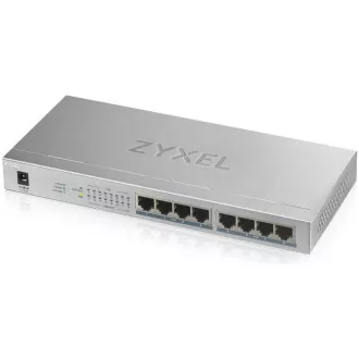 Zyxel GS1008HP 8-port Desktop Gigabit PoE Switch, 8x PoE+ GbE, PoE 60W Zyxel GS1008HP 8-port Desktop Gigabit PoE Switch, 8x PoE+ GbE, PoE 60W