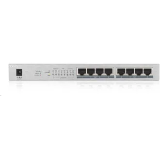 Zyxel GS1008HP 8-port Desktop Gigabit PoE Switch, 8x PoE+ GbE, PoE 60W Zyxel GS1008HP 8-port Desktop Gigabit PoE Switch, 8x PoE+ GbE, PoE 60W