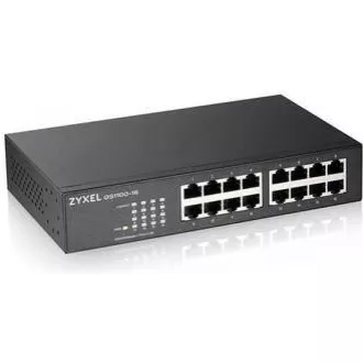Zyxel GS1100-16 v3 16-port Gigabit Ethernet Switch, fanless