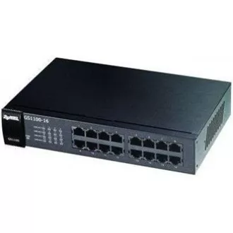 Zyxel GS1100-16 v3 16-port Gigabit Ethernet Switch, fanless