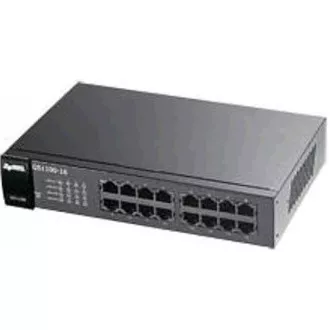 Zyxel GS1100-16 v3 16-port Gigabit Ethernet Switch, fanless