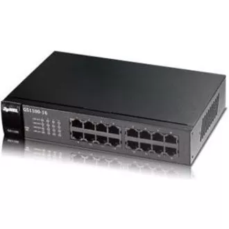 Zyxel GS1100-16 v3 16-port Gigabit Ethernet Switch, fanless