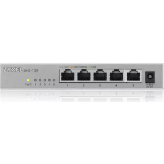 Zyxel MG-105 5-port 2, 5Gigabit Ethernet Desktop Switch Zyxel MG-105 5-port 2, 5Gigabit Ethernet Desktop Switch
