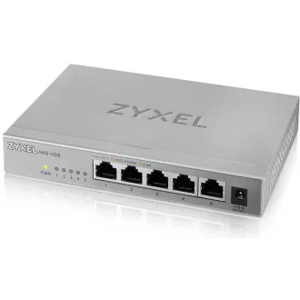 Zyxel MG-105 5-port 2, 5Gigabit Ethernet Desktop Switch Zyxel MG-105 5-port 2, 5Gigabit Ethernet Desktop Switch