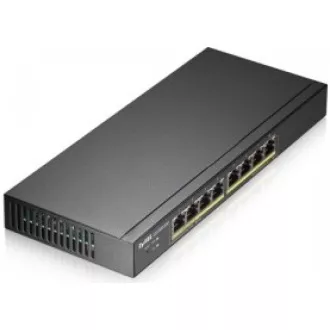 Zyxel GS1900-8HP v3 8-port Desktop Gigabit Web Smart PoE switch: 8x Gigabit metal, IPv6, PoE budget 70W, fanless Zyxel GS1900-8HP v3 8-port Desktop Gigabit Web Smart PoE switch: 8x Gigabit metal, IPv6, PoE budget 70W, fanless