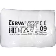 BUSTARD EVO VAM rukavice+PVC terč bílá 8