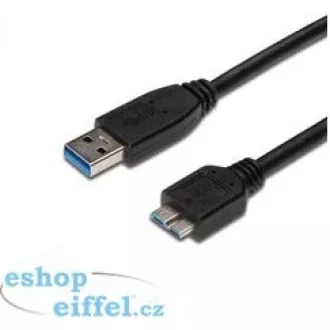 PREMIUMCORD Kabel USB 3.0 A - Micro B 1m, propojovací (M/M) PREMIUMCORD Kabel USB 3.0 A - Micro B 1m, propojovací (M/M)