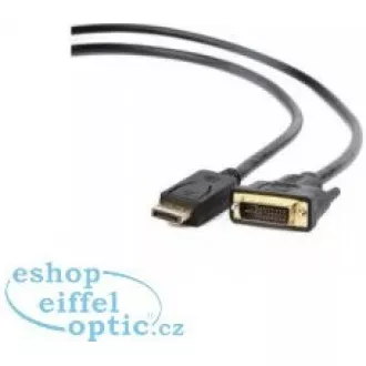 GEMBIRD Kabel DisplayPort - DVI propojovací 3m (M/M) GEMBIRD Kabel DisplayPort - DVI propojovací 3m (M/M)