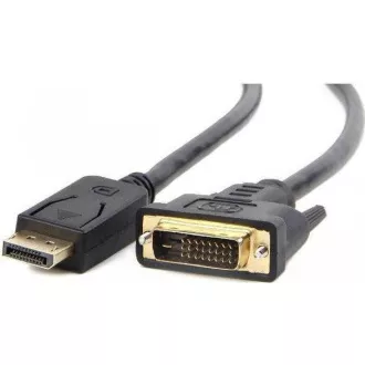 GEMBIRD Kabel DisplayPort - DVI propojovací 3m (M/M) GEMBIRD Kabel DisplayPort - DVI propojovací 3m (M/M)
