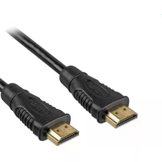PREMIUMCORD Kabel HDMI 2m High Speed + Ethernet (v1.4), zlacené konektory PREMIUMCORD Kabel HDMI 2m High Speed + Ethernet (v1.4), zlacené konektory