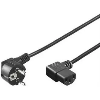 PREMIUMCORD Kabel napájecí 230V 5m úhlový 90st PREMIUMCORD Kabel napájecí 230V 5m úhlový 90st