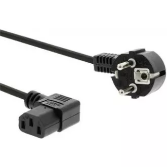 PREMIUMCORD Kabel napájecí 230V 5m úhlový 90st PREMIUMCORD Kabel napájecí 230V 5m úhlový 90st