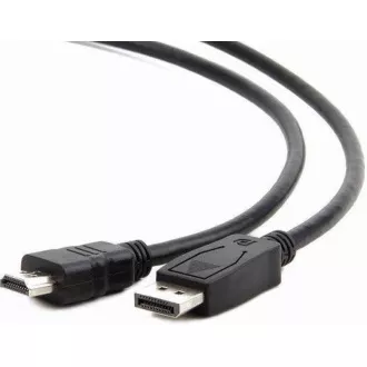 GEMBIRD Kabel propojovací DisplayPort - HDMI 1m (M/M) GEMBIRD Kabel propojovací DisplayPort - HDMI 1m (M/M)