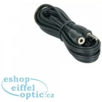 PREMIUMCORD Kabel audio 3, 5mm Jack - Jack prodlužovací 5m (M/F, stereo) PREMIUMCORD Kabel audio 3, 5mm Jack - Jack prodlužovací 5m (M/F, stereo)
