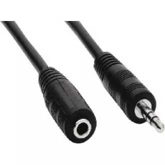 PREMIUMCORD Kabel audio 3, 5mm Jack - Jack prodlužovací 5m (M/F, stereo) PREMIUMCORD Kabel audio 3, 5mm Jack - Jack prodlužovací 5m (M/F, stereo)