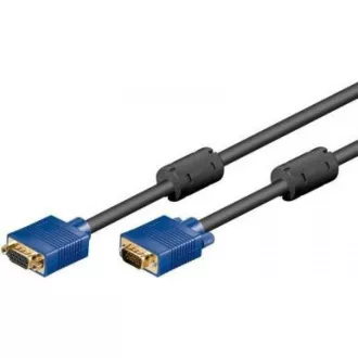 PREMIUMCORD Kabel VGA prodlužovací 5m (HD15M/F, dvojité stínění, feritová jádra) PREMIUMCORD Kabel VGA prodlužovací 5m (HD15M/F, dvojité stínění, feritová jádra)