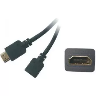 PREMIUMCORD Kabel prodlužovací HDMI - HDMI 2m, zlacené konektory