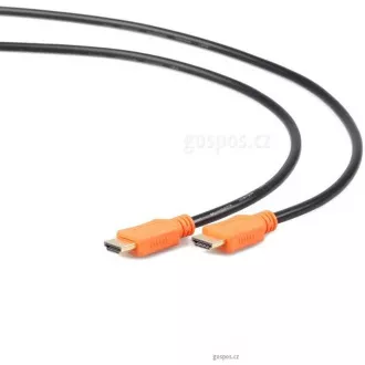 GEMBIRD Kabel HDMI - HDMI 1, 8m (v1.4, M/M, zlacené kontakty, stíněný, ethernet, CCS, 4K UHD@60Hz) GEMBIRD Kabel HDMI - HDMI 1, 8m (v1.4, M/M, zlacené kontakty, stíněný, ethernet, CCS, 4K UHD@60Hz)