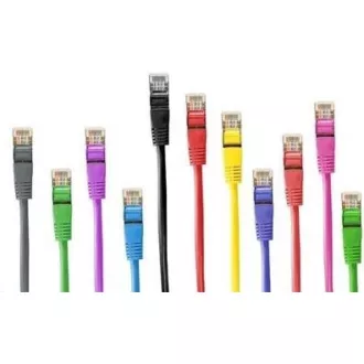 GEMBIRD kabel patchcord CAT6 stíněný FTP 0, 5m, fialový GEMBIRD kabel patchcord CAT6 stíněný FTP 0, 5m, fialový