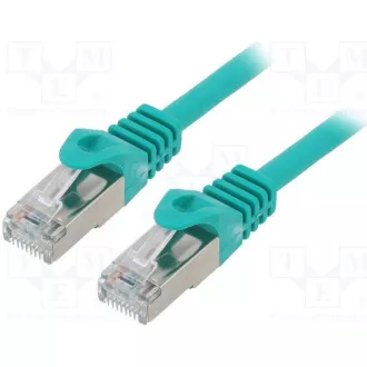 GEMBIRD kabel patchcord CAT6 stíněný FTP 2m, zelený GEMBIRD kabel patchcord CAT6 stíněný FTP 2m, zelený