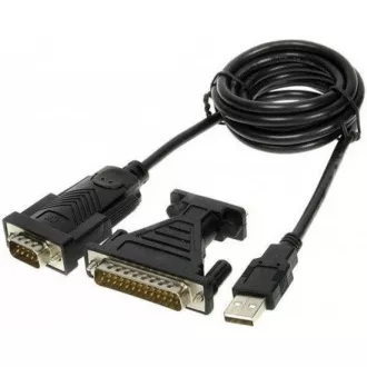 PREMIUMCORD Kabel adaptér USB - sériový port (COM, RS232, redukce) PREMIUMCORD Kabel adaptér USB - sériový port (COM, RS232, redukce)