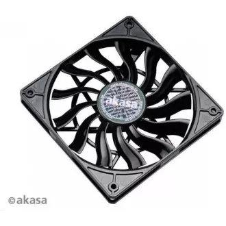 AKASA ventilátor Slimfan, 120 x 15mm, kluzné ložisko, pro HTPC systémy, PWM 4pin AKASA ventilátor Slimfan, 120 x 15mm, kluzné ložisko, pro HTPC systémy, PWM 4pin