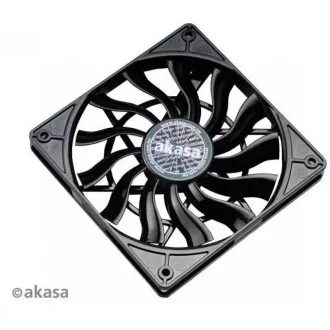 AKASA ventilátor Slimfan, 120 x 15mm, kluzné ložisko, pro HTPC systémy, PWM 4pin AKASA ventilátor Slimfan, 120 x 15mm, kluzné ložisko, pro HTPC systémy, PWM 4pin