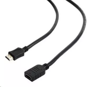 GEMBIRD Kabel prodlužovací HDMI - HDMI 1, 8m (zlacené konektory, stíněný) GEMBIRD Kabel prodlužovací HDMI - HDMI 1, 8m (zlacené konektory, stíněný)