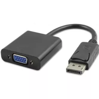 PREMIUMCORD Redukce DisplayPort - VGA 15cm (M/F, černá) PREMIUMCORD Redukce DisplayPort - VGA 15cm (M/F, černá)