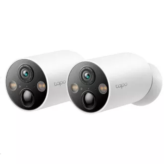 TP-Link Tapo C425 set 2x venkovní kamera C425 (4MP, 2K QHD, 1440p, IR 15m, WiFi, micro SD card, IP66) TP-Link Tapo C425 set 2x venkovní kamera C425 (4MP, 2K QHD, 1440p, IR 15m, WiFi, micro SD card, IP66)