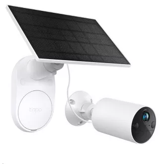 TP-Link Tapo C410 KIT venkovní kamera, solární panel (3MP, 2K QHD, 1296p, IR 9m, WiFi, micro SD card, IP65) TP-Link Tapo C410 KIT venkovní kamera, solární panel (3MP, 2K QHD, 1296p, IR 9m, WiFi, micro SD card, IP65)