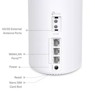 TP-Link Deco Deco X10-4G(1-pack) WiFi6 Mesh (AX1500, 2, 4GHz/5GHz, 3xGbELAN/WAN, 3G, 4G LTE, 1xnanoSIM) TP-Link Deco Deco X10-4G(1-pack) WiFi6 Mesh (AX1500, 2, 4GHz/5GHz, 3xGbELAN/WAN, 3G, 4G LTE, 1xnanoSIM)