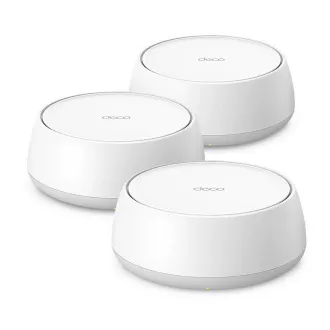 TP-Link Deco BE25(3-pack) WiFi7 Mesh (BE3600, 2, 4GHz/5GHz, 2x2, 5GbELAN/WAN) TP-Link Deco BE25(3-pack) WiFi7 Mesh (BE3600, 2, 4GHz/5GHz, 2x2, 5GbELAN/WAN)