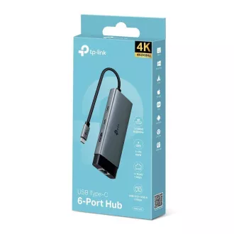 TP-Link UH6120C USB-C hub 6v1 (2xUSB3.2Gen1, 1xUSB-C3.2Gen1, 1xGbE, 1xHDMI, PD 100W) TP-Link UH6120C USB-C hub 6v1 (2xUSB3.2Gen1, 1xUSB-C3.2Gen1, 1xGbE, 1xHDMI, PD 100W)