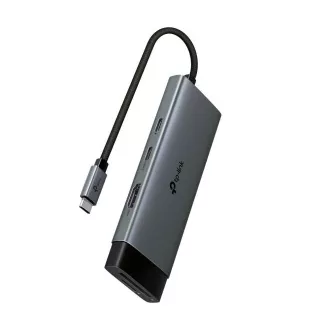 TP-Link UH7020C USB-C hub 7v1 (2x USB3.2Gen1, 1xUSB-C3.2Gen1, 1xHDMI, 1xSD, 1xmicroSD, PD 100W) TP-Link UH7020C USB-C hub 7v1 (2x USB3.2Gen1, 1xUSB-C3.2Gen1, 1xHDMI, 1xSD, 1xmicroSD, PD 100W)