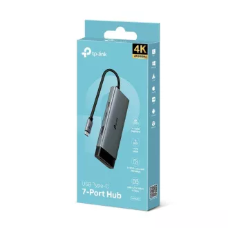 TP-Link UH7020C USB-C hub 7v1 (2x USB3.2Gen1, 1xUSB-C3.2Gen1, 1xHDMI, 1xSD, 1xmicroSD, PD 100W) TP-Link UH7020C USB-C hub 7v1 (2x USB3.2Gen1, 1xUSB-C3.2Gen1, 1xHDMI, 1xSD, 1xmicroSD, PD 100W)